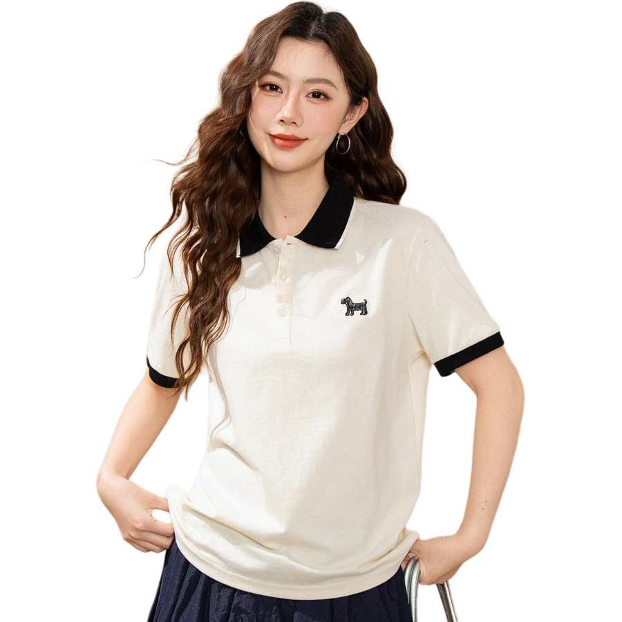 BALENO Polo Shirts Women's Lapel Moderate