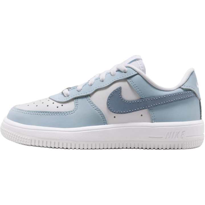Nike Nike Air Force 1 Low top Skateboard Shoes Blue White Kids'