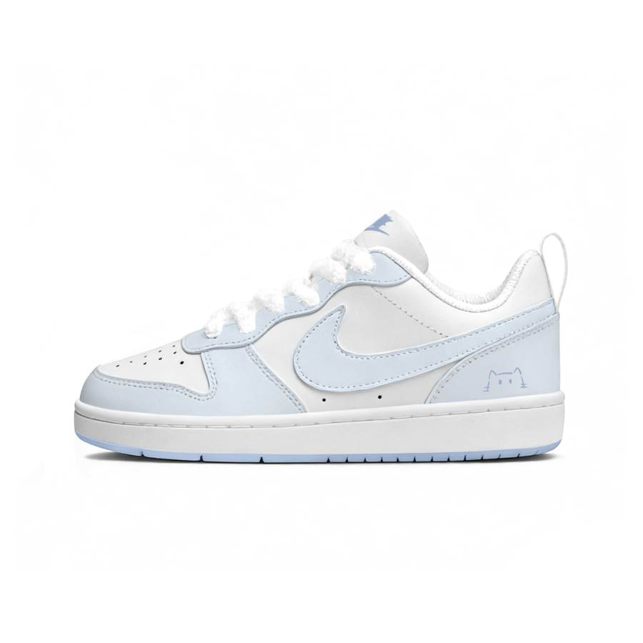 Nike Nike Court Borough Maris Sal Cat Island Leather Slip Resistant Abrasion Resistant Low top Skateboard Shoes Women's