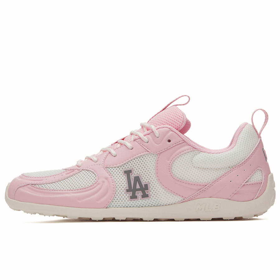 MLB Los Angeles Dodgers Lightweight, Breathable, And Slip Resistant Low top German Army Trainers Unisex Pink