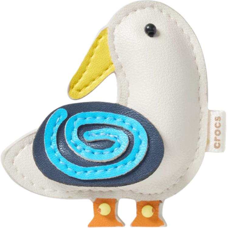 Crocs Crocs Pu Shoe Buckles Unisex White/Blue