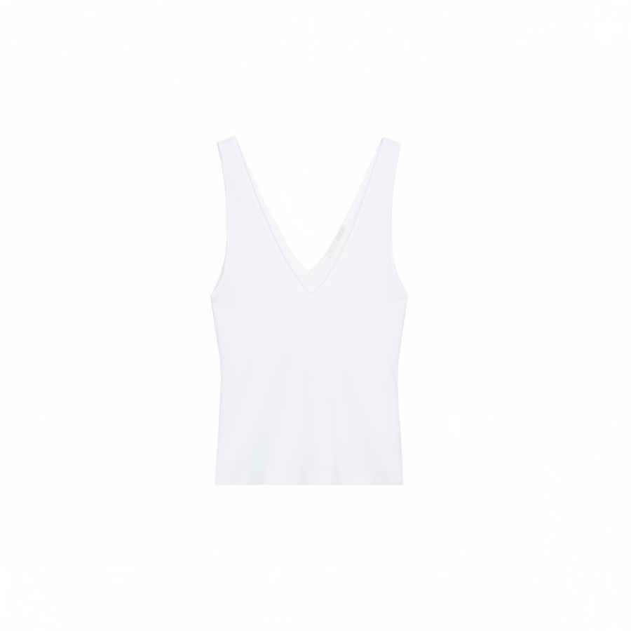 ZARA Tank Tops Women's White Camisole Moderate Other
