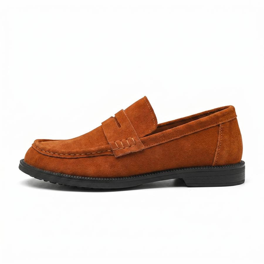 Lanza Loafers Men's Red/Khaki/Beige/Apricot