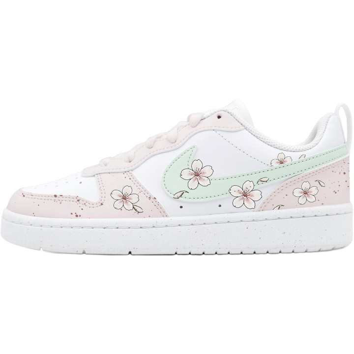 Nike Nike Court Borough Pink Cherry Blossom, Noble Endeavor, Good Looking, Natural, Fresh, Comfortable Leather Individual