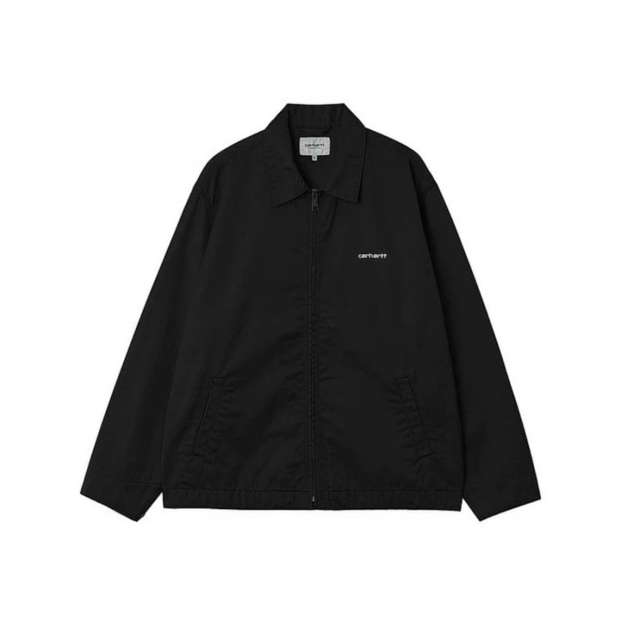 Carhartt WIP Jackets Men's BKA/Black Lapel Moderate Other