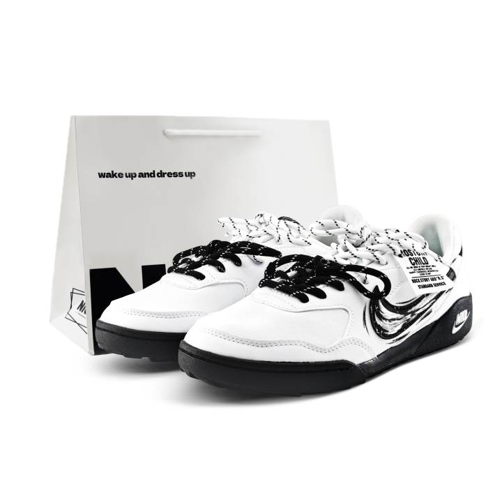 Nike Nike Terra Manta Couple's, Water Ink Hook Series, Shopping Bag, Double Shoelace