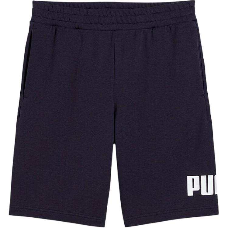 PUMA Casual Shorts Men's Navy Blue Moderate