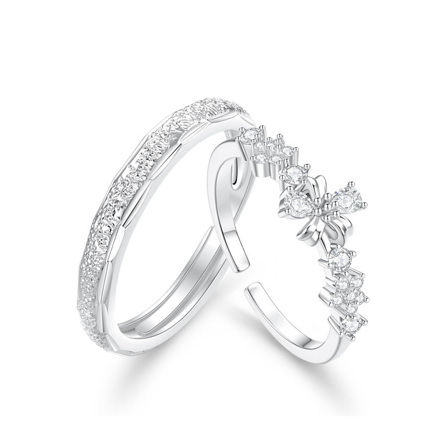 Barbie Synthetic Cubic Zirconia Rings Unisex