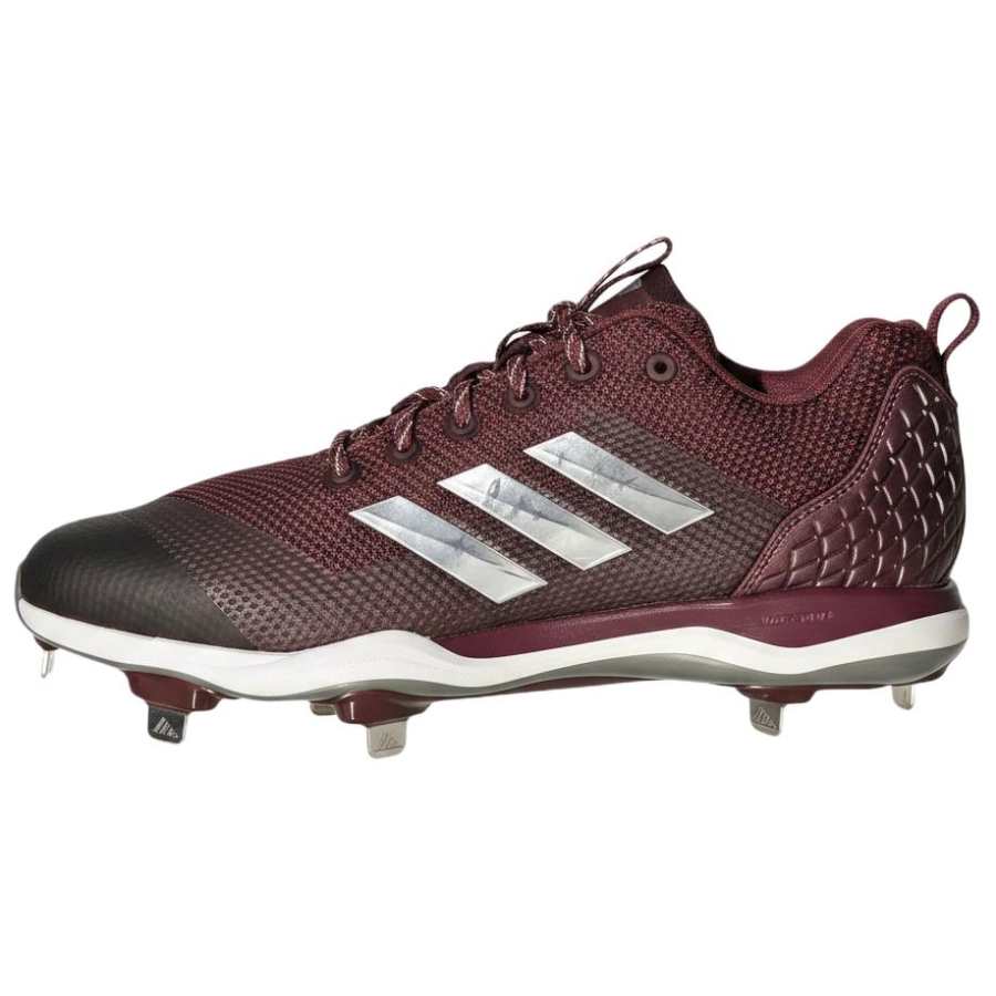 Adidas Adidas Power Alley 5 Baseball Shoes Men's Dark Red