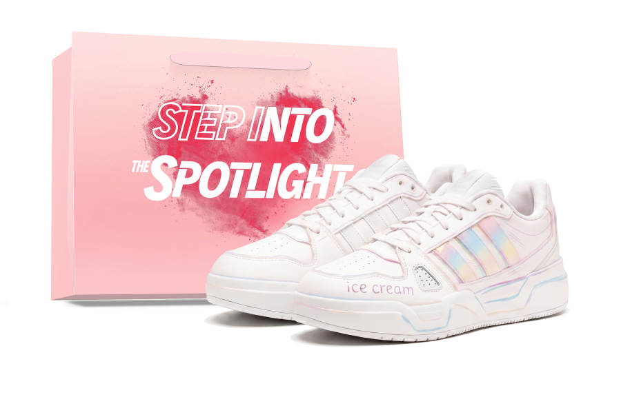 Adidas Adidas LITE BALLER Summer 3,0 Low top Skateboard Shoes Unisex Pink