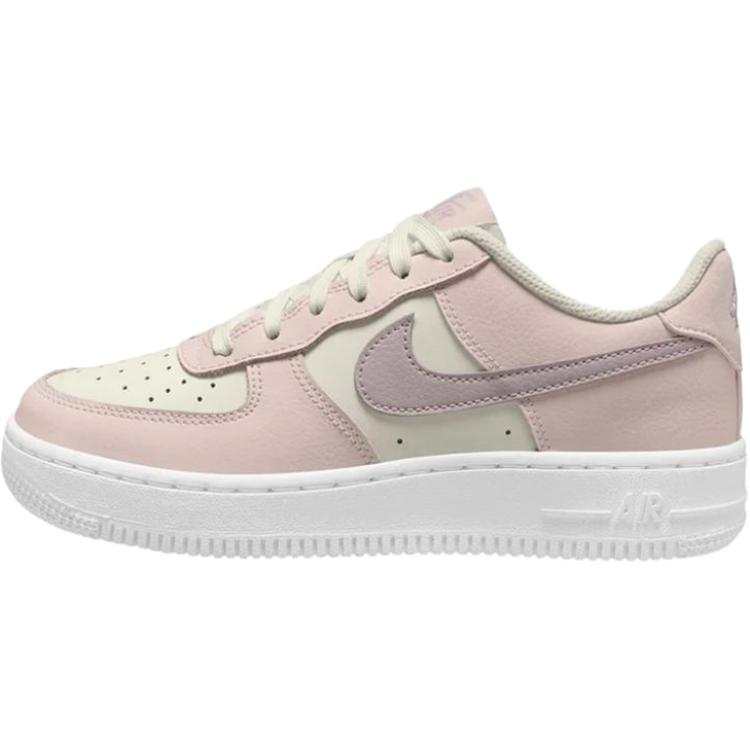 Nike Nike Air Force 1 Comfortable Low top Kids' Skateboarding Shoes Pink White Kids'