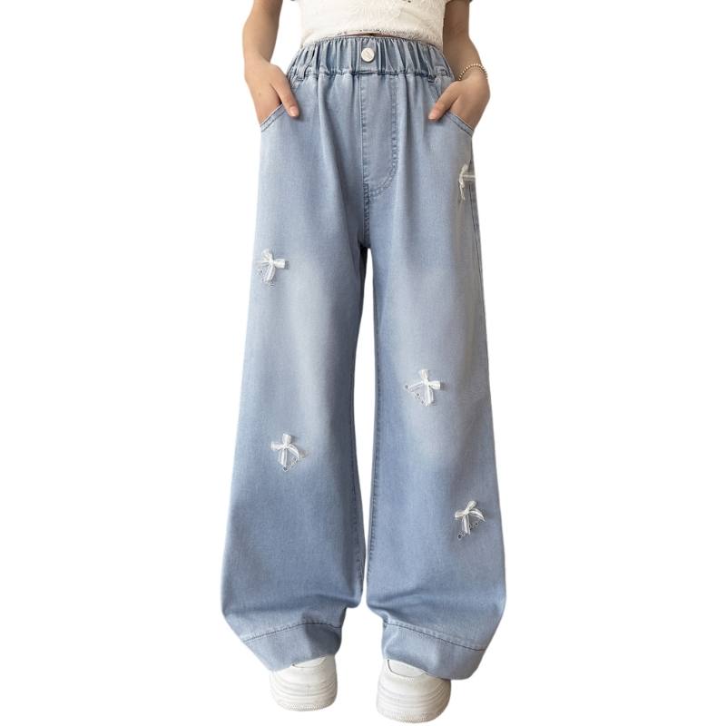 YALU YALU Grade School Jeans Thin
