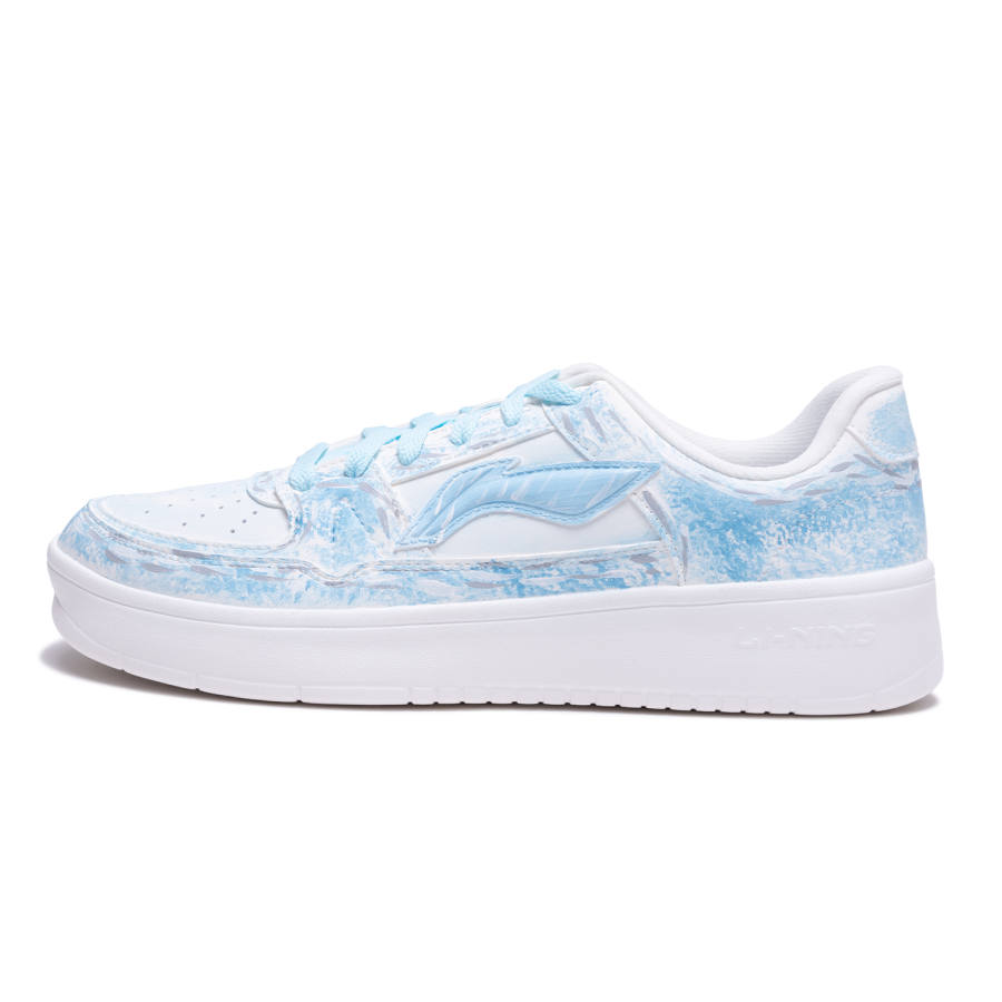 Li-Ning Li Ning January 1.0 Cushioning Abrasion Resistant Breathable Low top Skateboard Shoes Men's Blue White