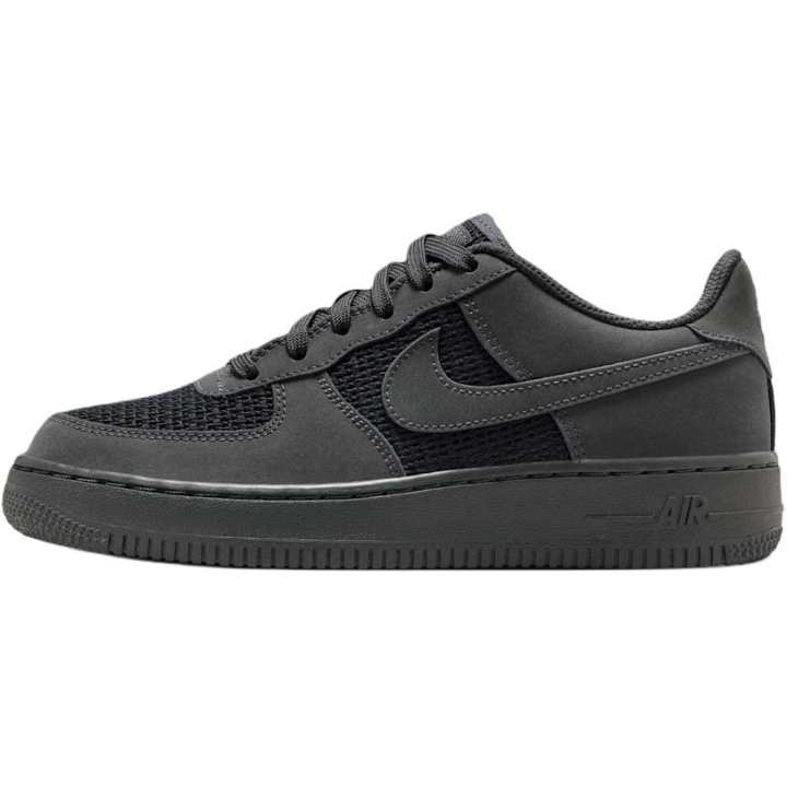 Nike Nike Air Force 1 Low top Kids' Skateboarding Shoes Carbon Black/Dark Black Kids'