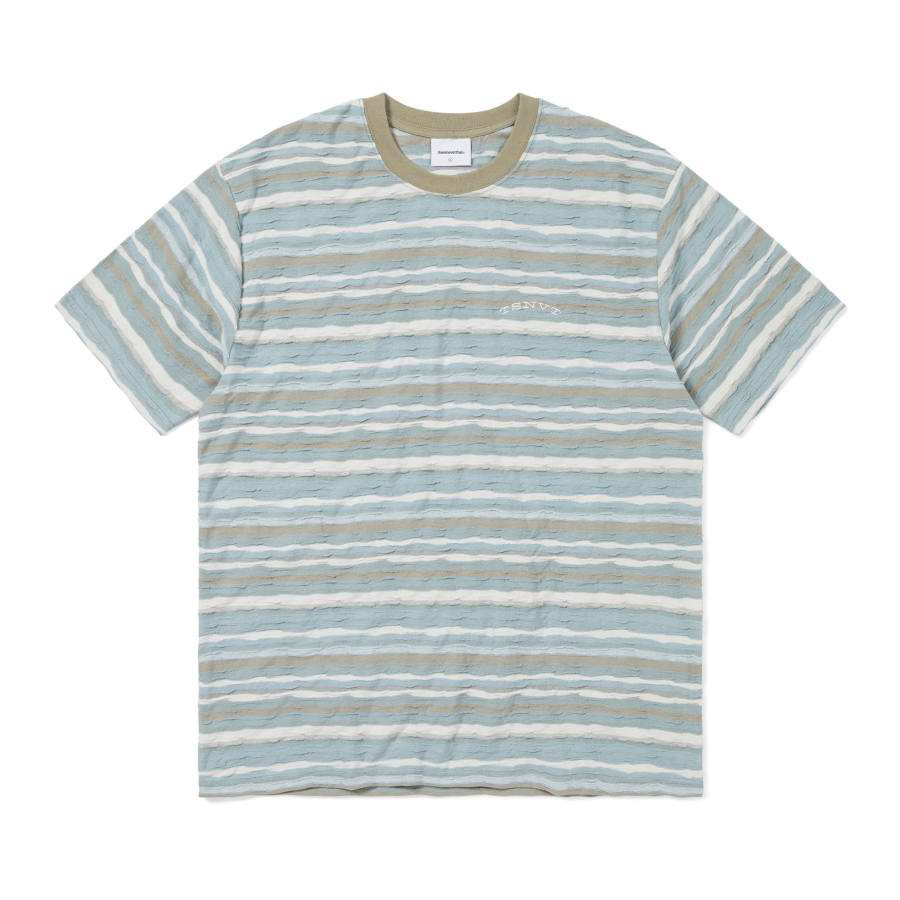 Thisisneverthat Thisisneverthat SS26 Wave Jacquard Tee T Shirt Unisex