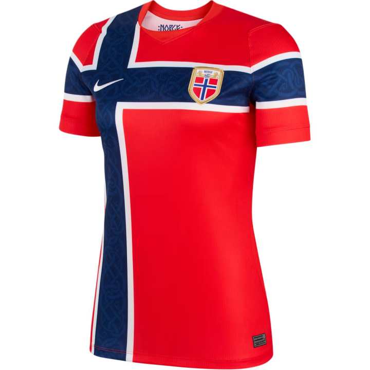 Nike Nike Norwegian National Team Norway Stadium Home Soccer Jersey Fan Edition Women's