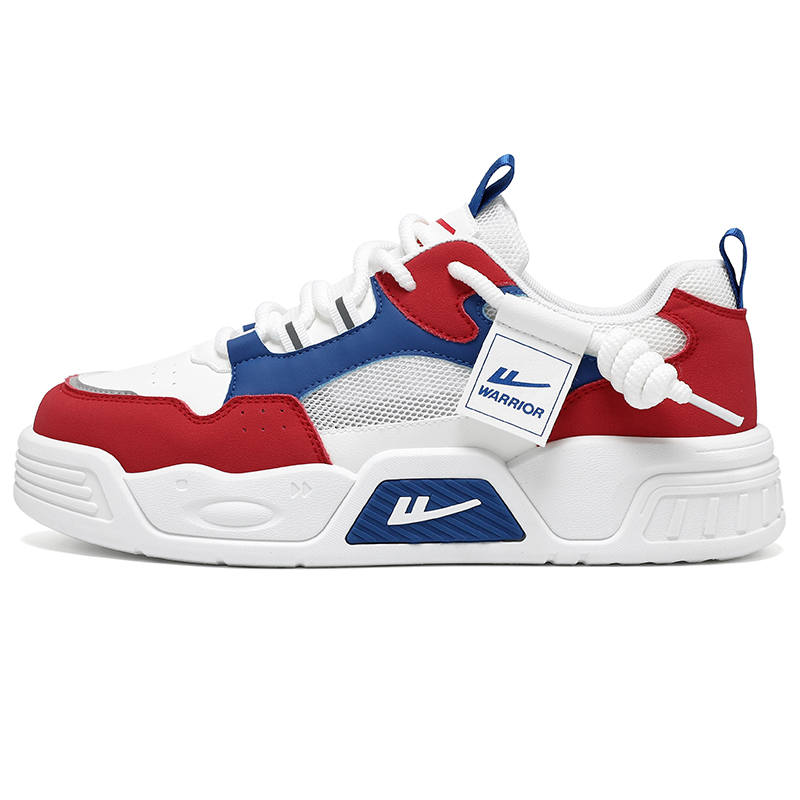 Warrior Height Increasing, Abrasion Resistant, Lightweight, And Breathable Low top Skateboard Shoes Men's