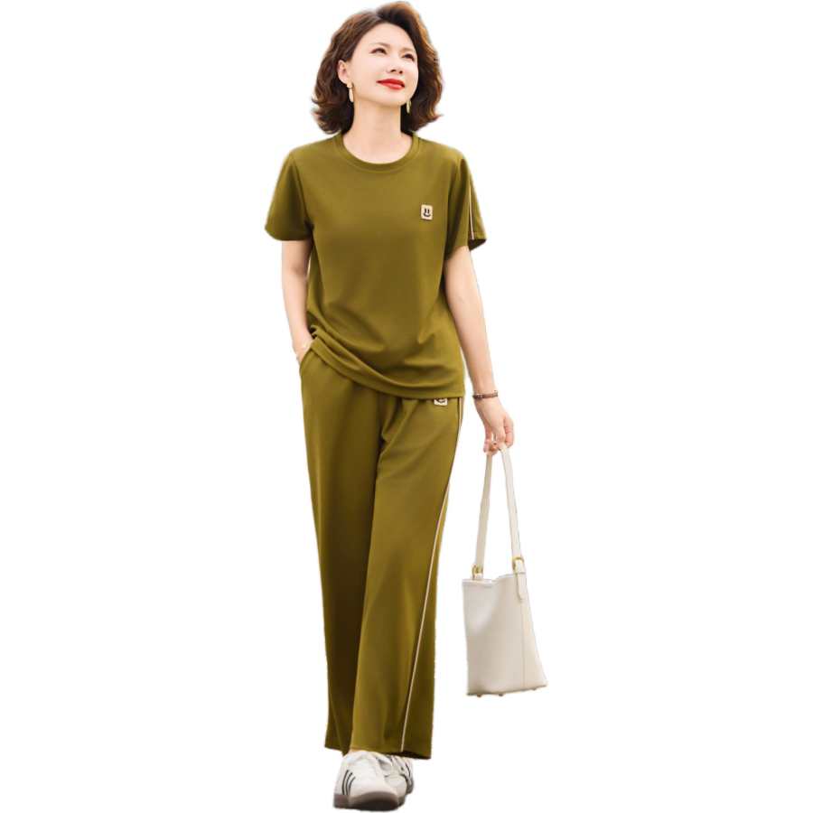 Hodo Casual Suits Women's Crew Neck Thin