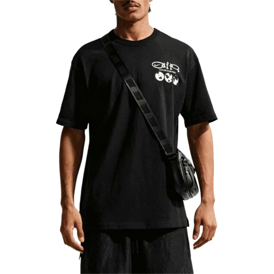 Nike Nike Sportswear T Shirts Men's Black Crew Neck