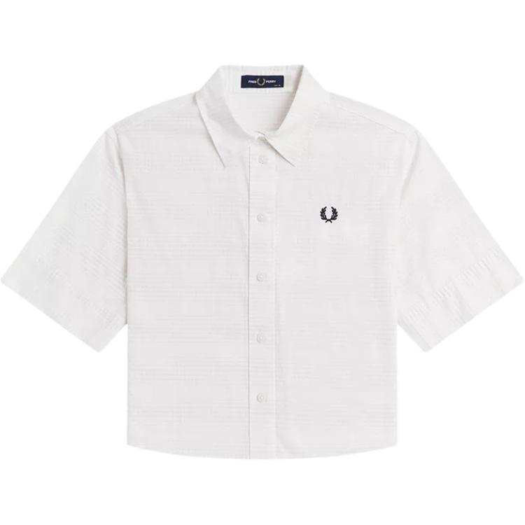 FRED PERRY Shirts Women's White WHX Lapel Moderate Other