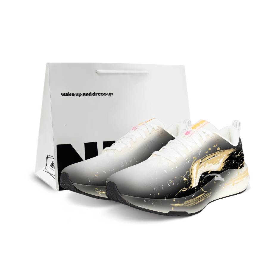 Li-Ning Li Ning Red Hare 8 Cushioning Breathable Low top Casual Training Long Distance Running Physical Fitness Test & Exam