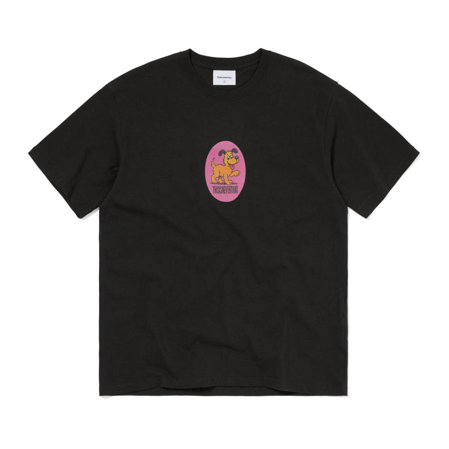 Thisisneverthat Thisisneverthat SS26 Doggo Tee Off Black T Shirt Unisex