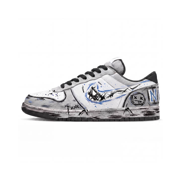Nike Nike Big Space Exploration, Boundless Cosmos Slip Resistant Abrasion Resistant Low top Skateboard Shoes Men's Haze Gray