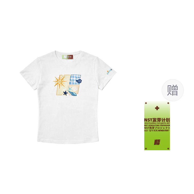 NSTNEW START Regular Sleeve T Shirt Women's