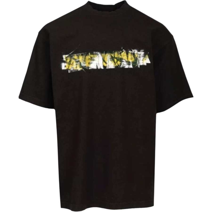 Balenciaga Messy Spray Medium Fit T-Shirt