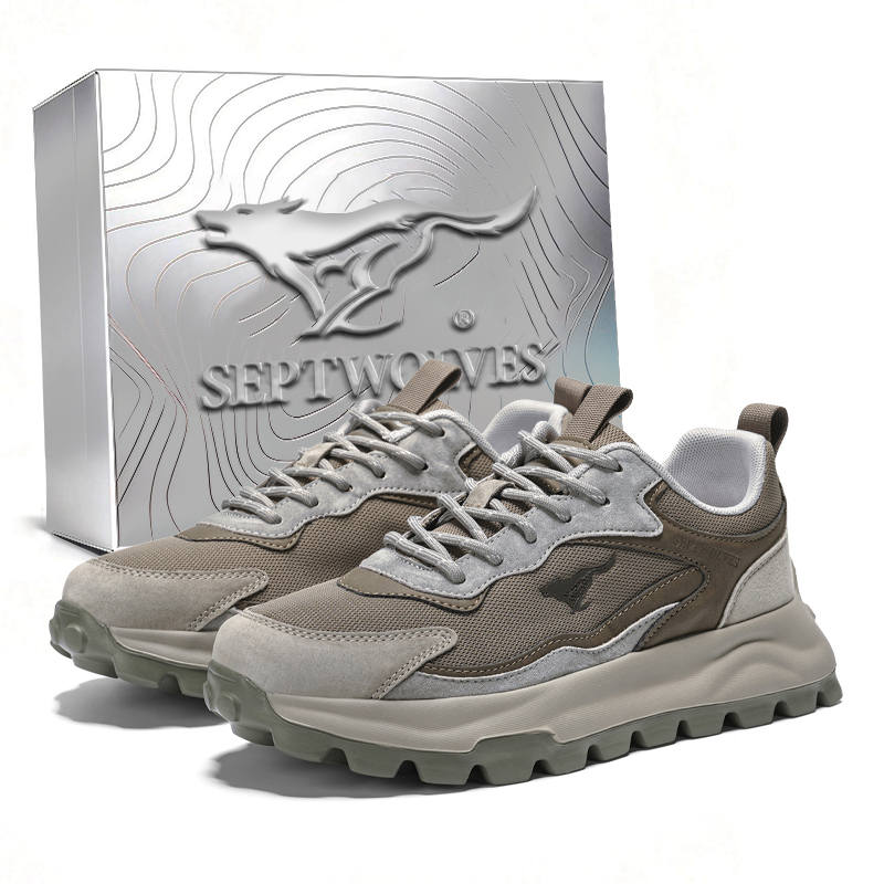 SEPTWOLVES Slip Resistant Abrasion Resistant Low top Casual Shoes Men's