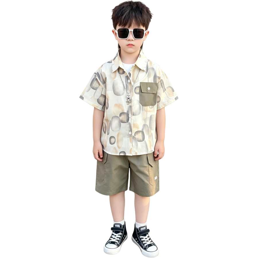 YALU Casual Sportswear Children Aged 3 7 Years Old