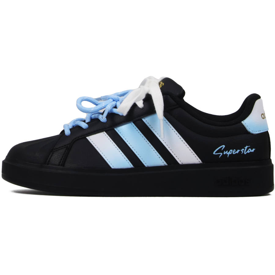 Adidas Adidas STREETTALK Low top Skateboard Shoes Unisex Black Blue