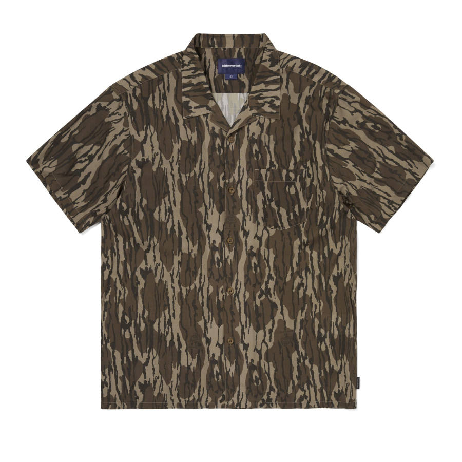 Thisisneverthat Thisisneverthat SS26 Rayon S/S Shirt Camo Shirt Unisex