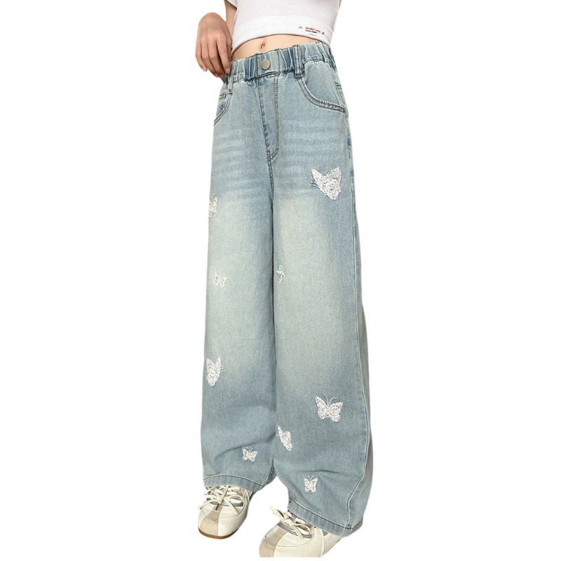 YALU YALU Grade School Jeans Thin