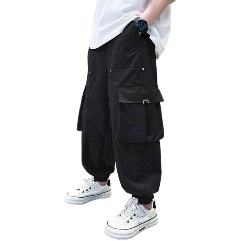 YALU Grade School Cargo Pants Thin Sports
