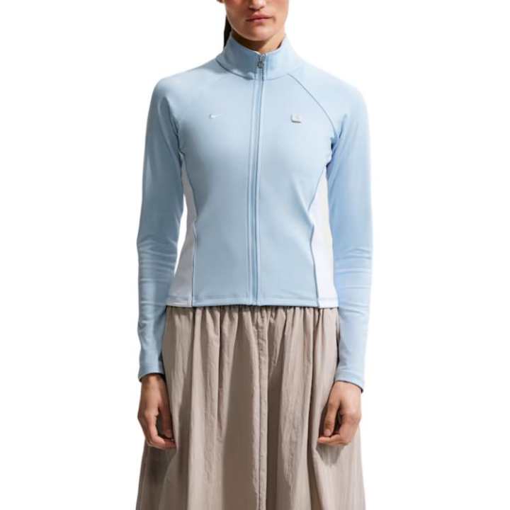 Nike Nike Sportswear Jackets Women's Light Armory Blue/White Stand Collar Moderate Other