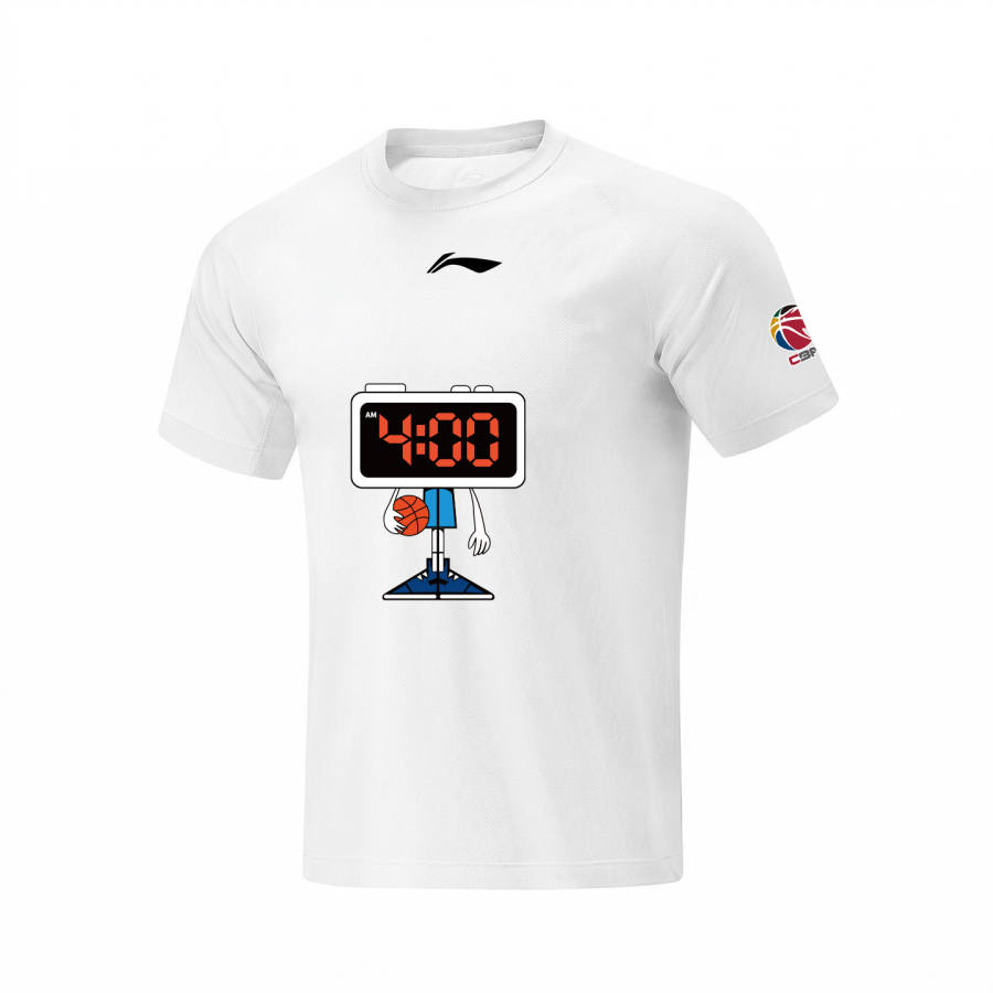 Li-Ning LiNing CBA Collection Basketball Collection T Shirt Unisex