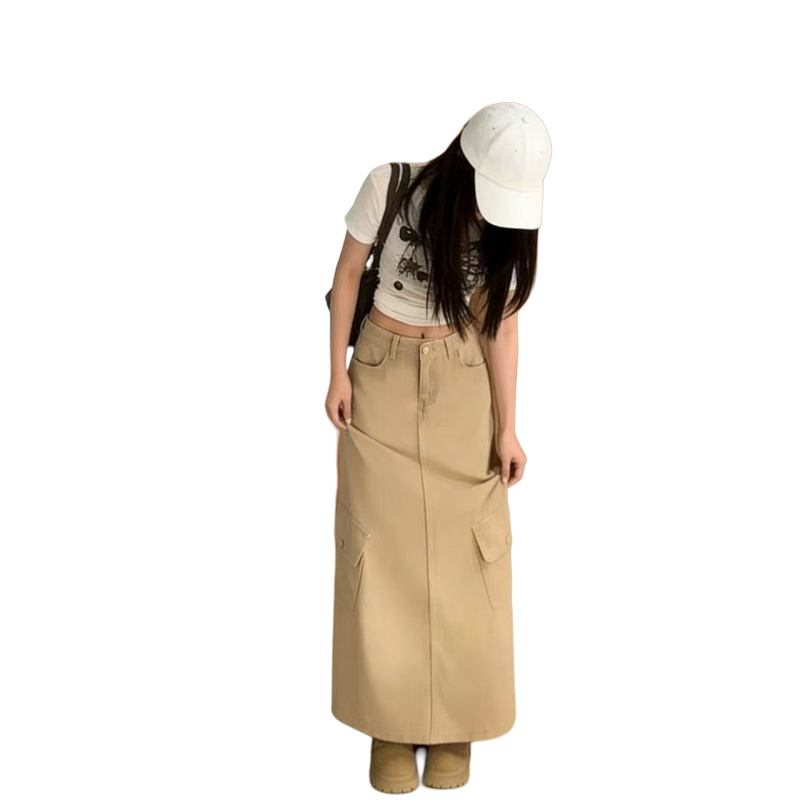 Sugarfunk Sugarfunk Denim Long Skirt Women's