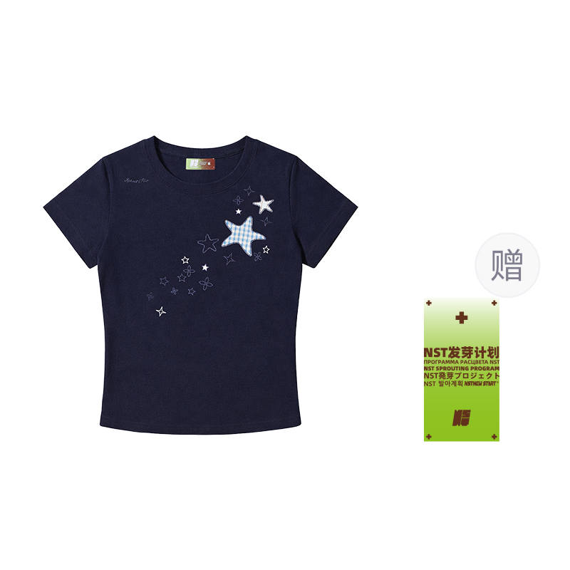 NSTNEW START Regular Sleeve T Shirt Women's