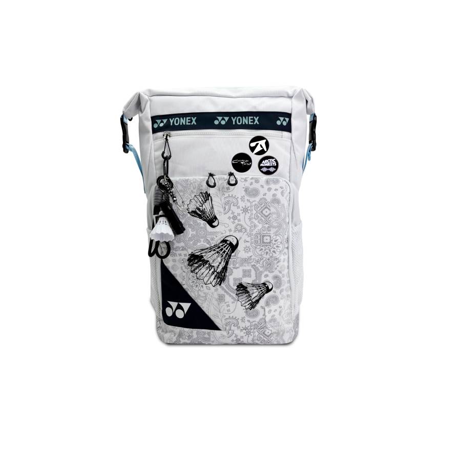 YONEX YONEX Fabric Backpack Regular Unisex Black White