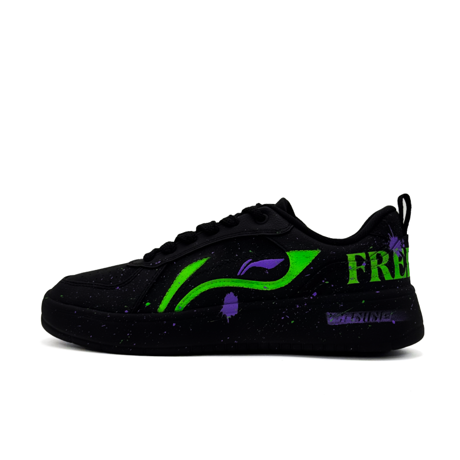 Li-Ning Li Ning Wheat Age Breathable Abrasion Resistant Low top Skateboard Shoes Men's
