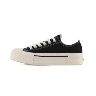 VEEMES Canvas Shoes Unisex Classic Black