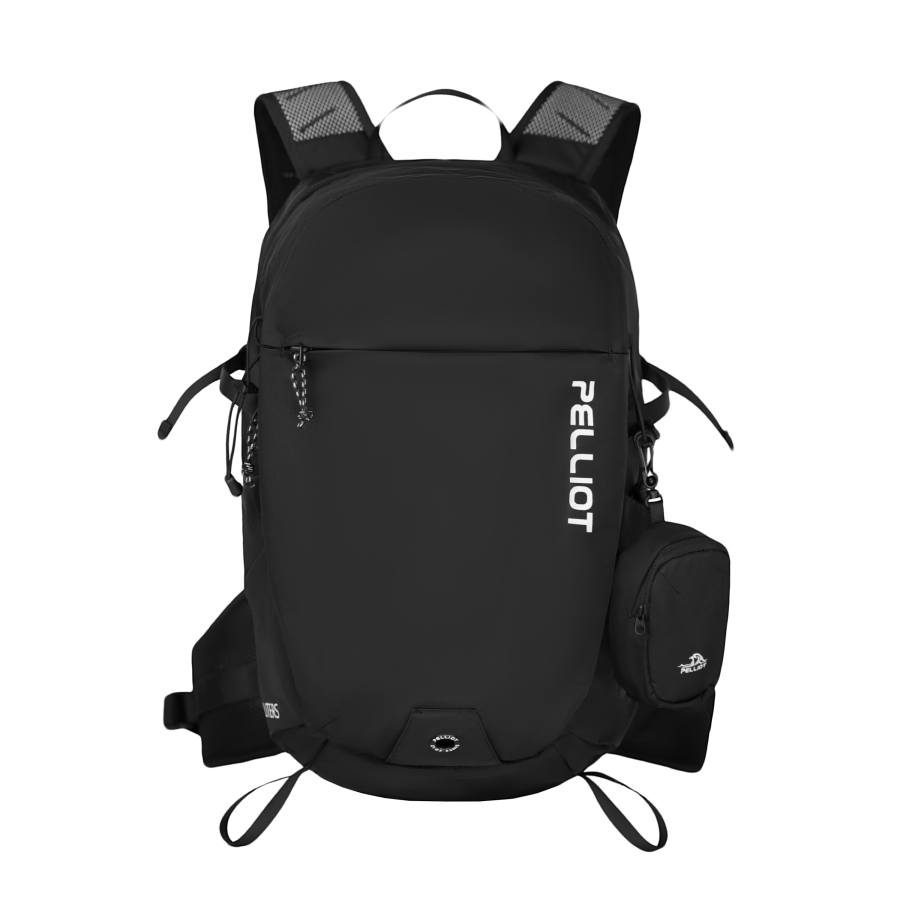 PELLIOT Outdoor Bags Polyamide Obsidian Black/Ecru/Incense Grass Pink Unisex