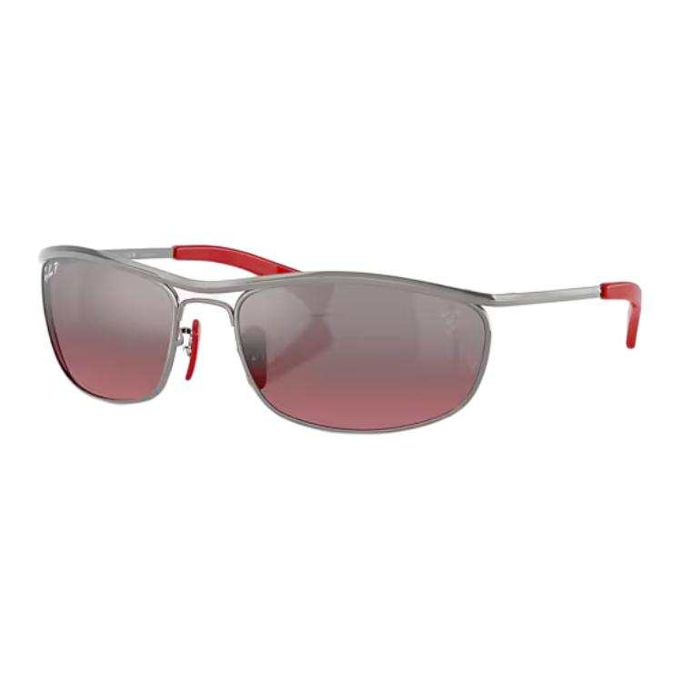 RayBan RayBan Metal Oval Sunglasses Unisex Bronze
