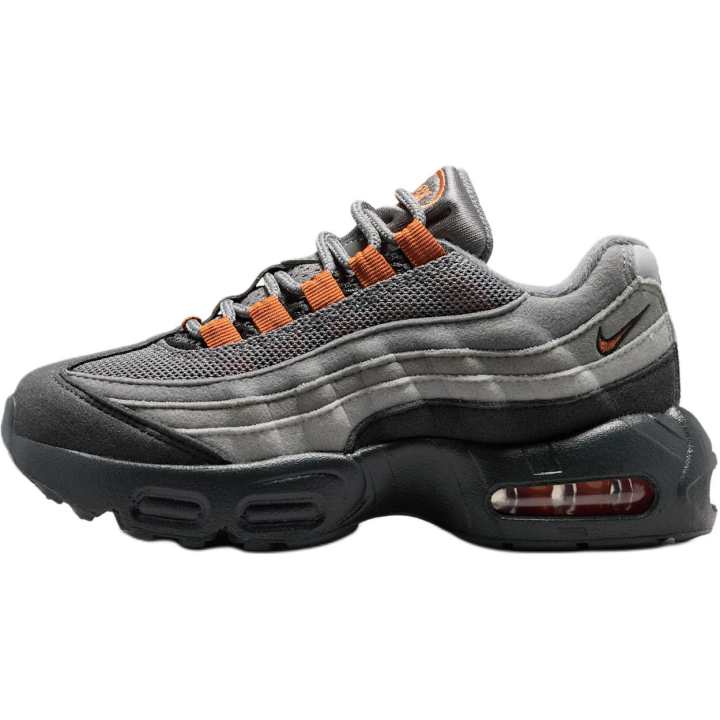 Nike Nike Air Max 95 Comfortable Support Low top Kids' Running Shoes Gray Kids'