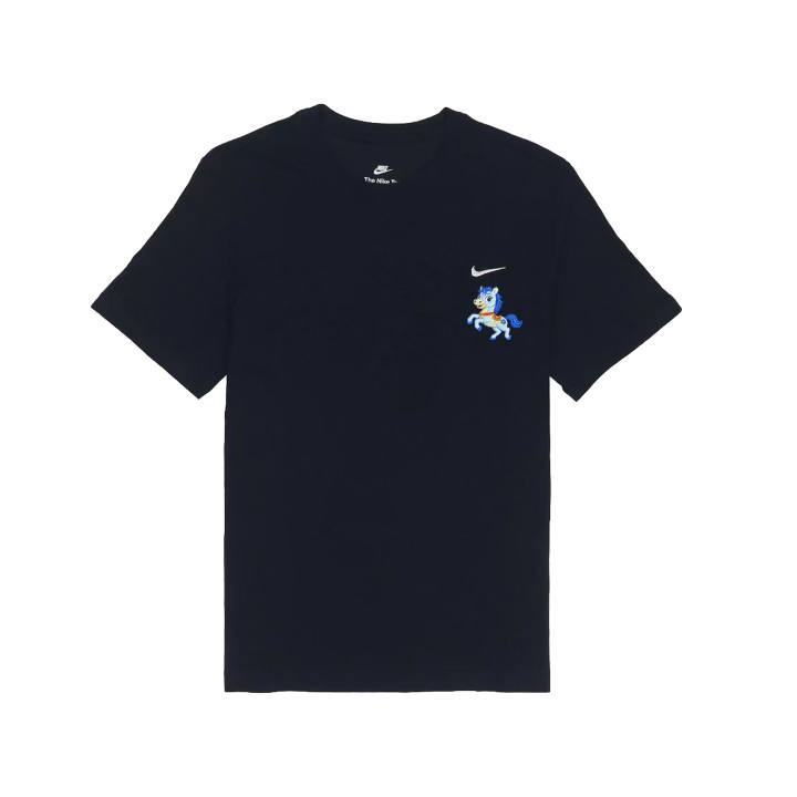 Nike Nike Sportswear T Shirts Unisex Black Crew Neck Moderate