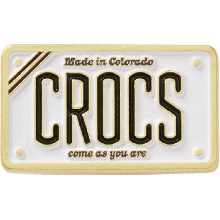 Crocs Crocs Zinc Alloy Shoe Buckles Unisex White