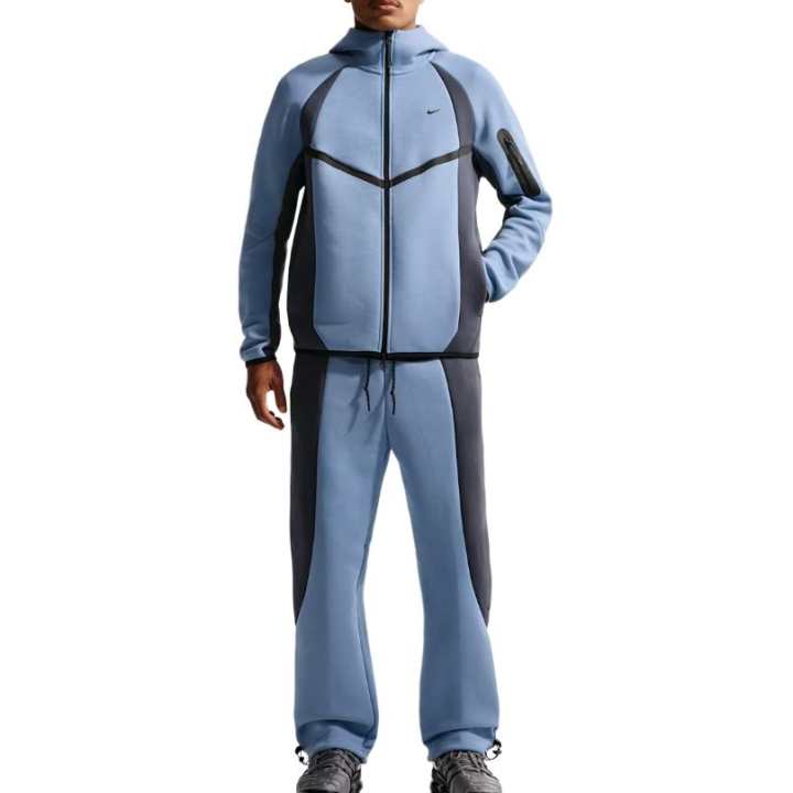 Nike Nike Casual Sportswear Men's Work Blue Top+Work Blue Pants Moderate