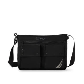 NAUTICA Fabric Crossbody Bags Regular Unisex Black