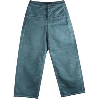 UMA WANG Casual Pants Women's Steel Blue Moderate Straight Fit Pants